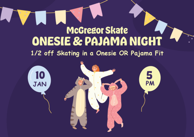 McGregor Skate Pajama and Onesie Night