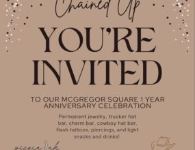 Chained Up 1 Year Anniversary Party